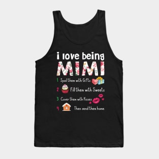 I Love Being Mimi T-Shirt Gift Idea Tank Top